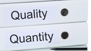Emphasizing Quality Over Quantity
